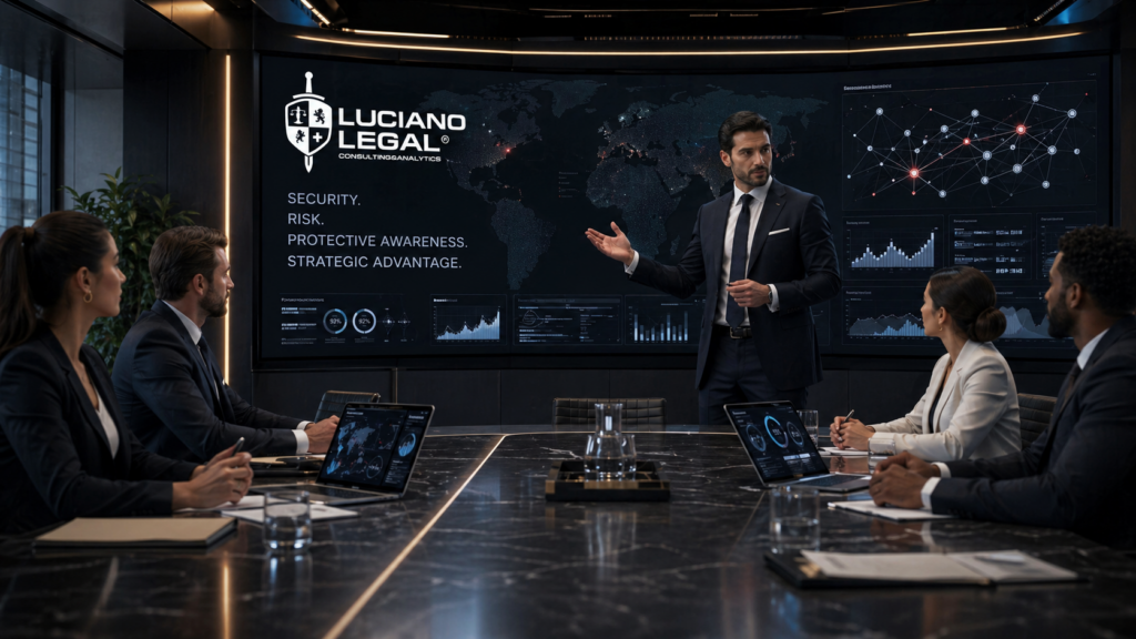 Protective awareness training and security risk consulting by LLCA