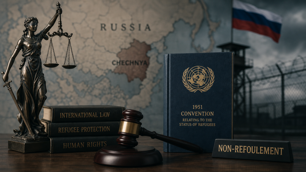 Deportation to Russia Chechnya internal relocation risk non-refoulement refugee protection Switzerland