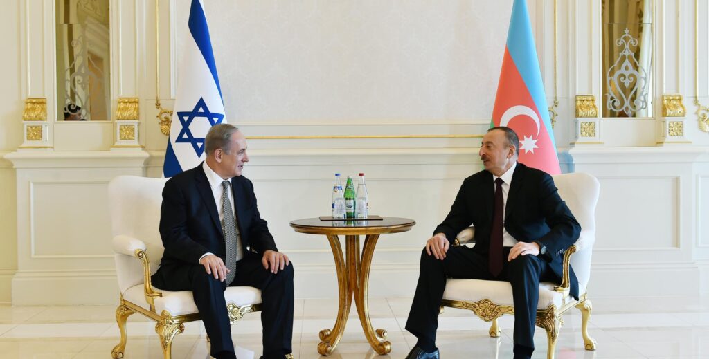 Ilham Aliyev meets Israeli Prime Minister Benjamin Netanyahu in Baku